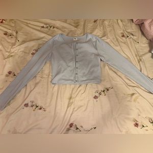 Cropped aritzia cardigan